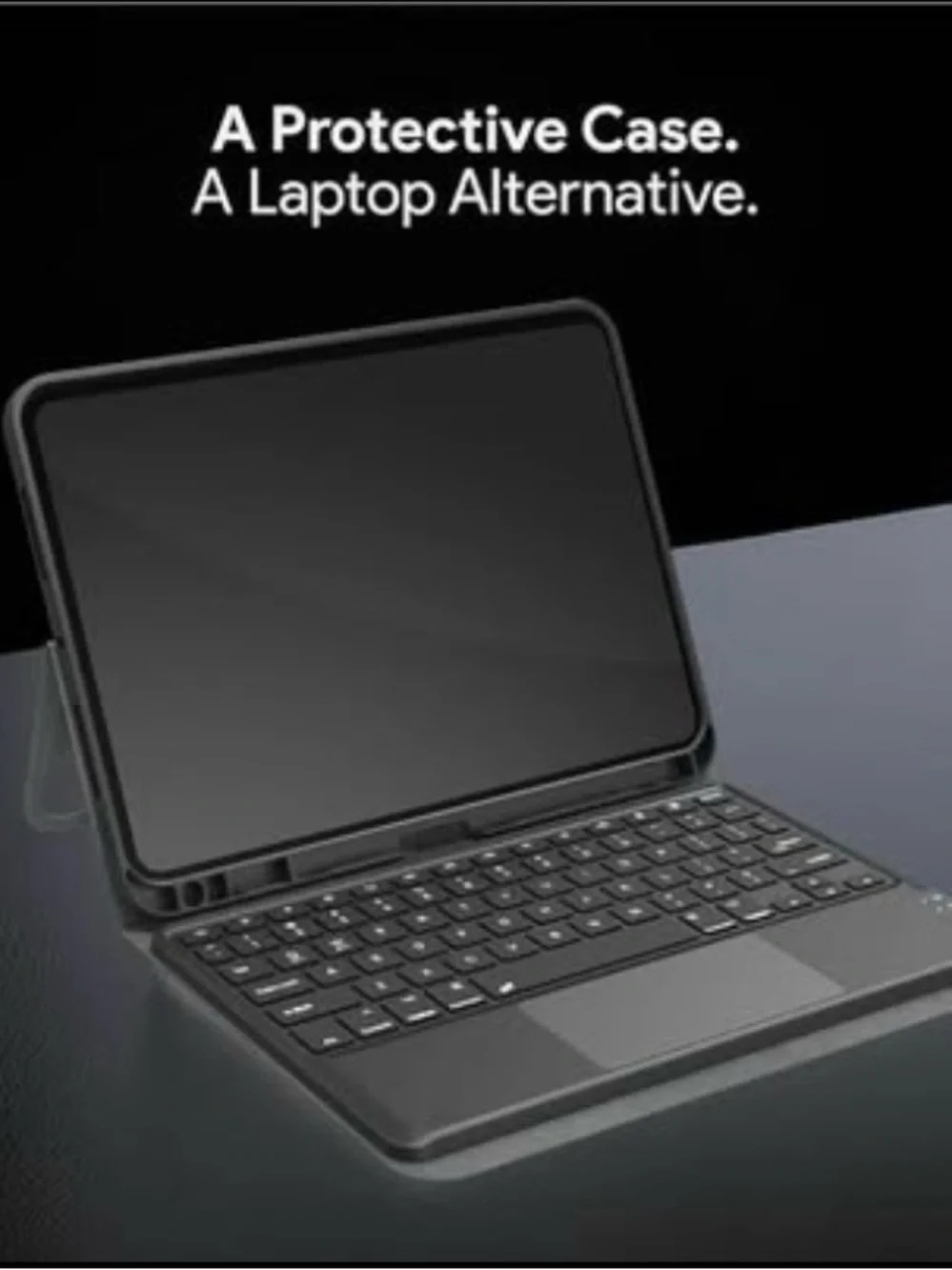NEW - Keyboard Folio for iPad Pro 12.9, Slim Protective Case w/ Magnetic Closure